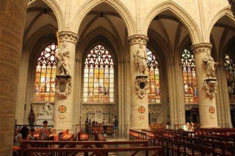 Catedrala Saint Michel et Gudule, Bruxelles, interior